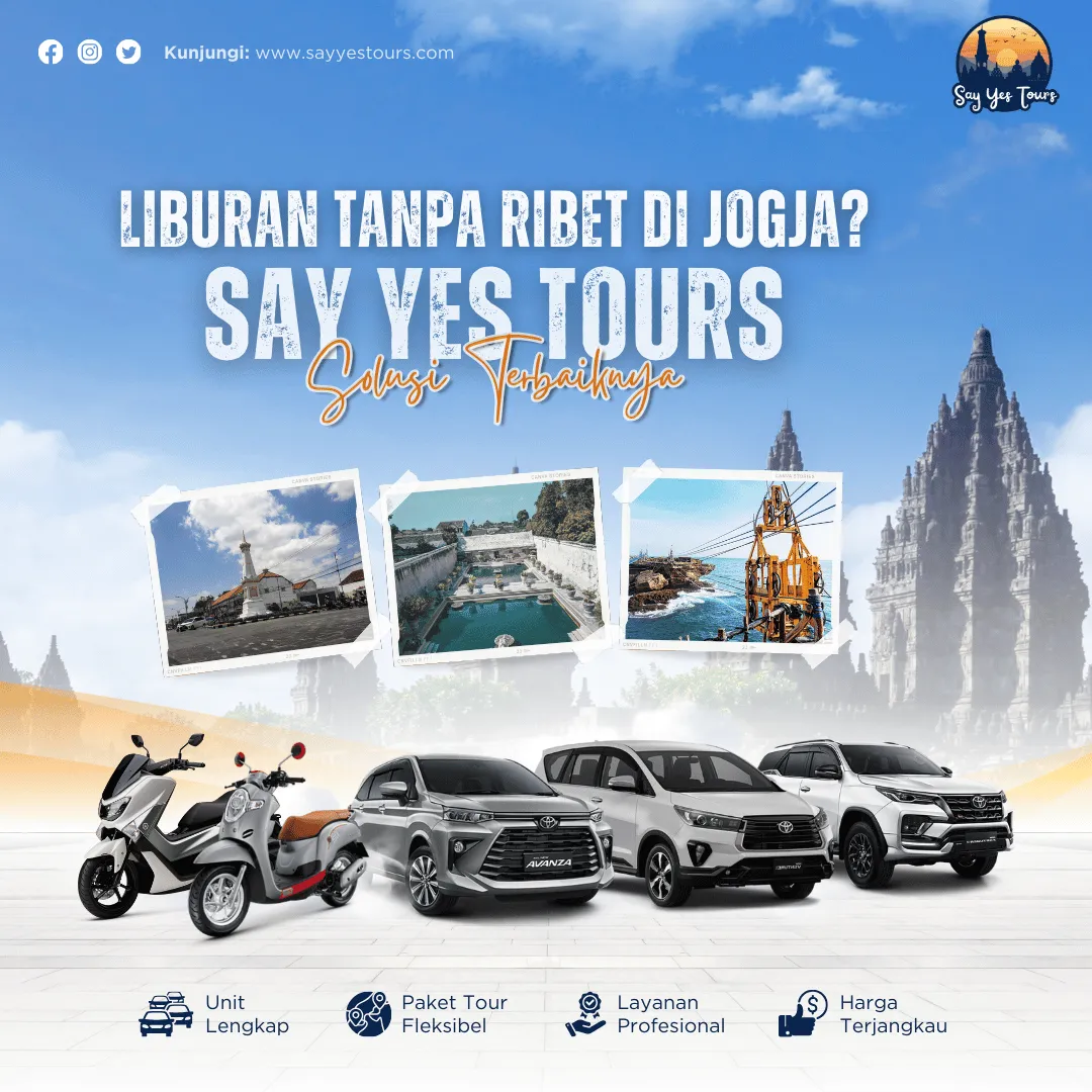 Liburan di Jogja Jadi Lebih Mudah dengan Say Yes Tour!